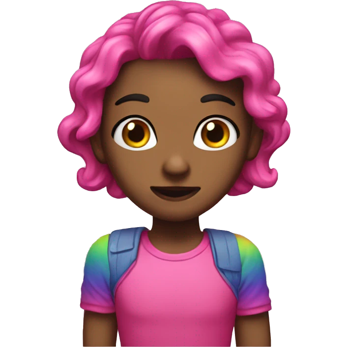 Rainbowpinky emoji