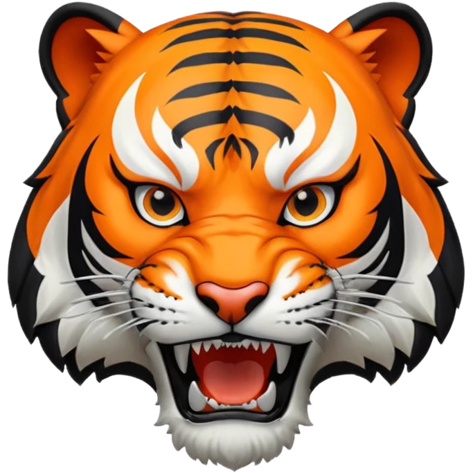 Harrisburg High School Tiger Logo emoji