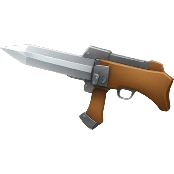 cute weapon emoji