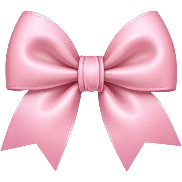Light pink bow emoji  emoji