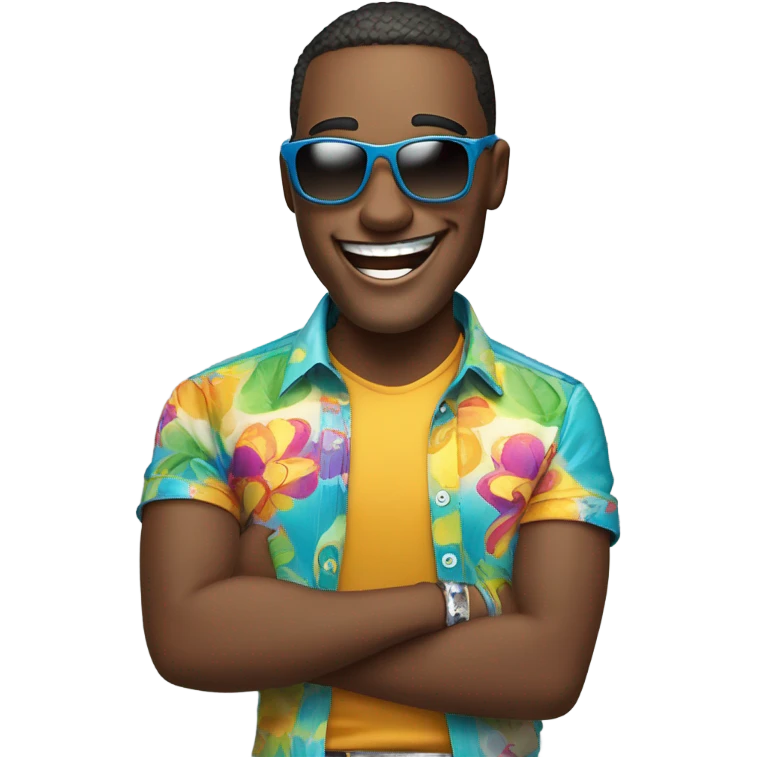 Party dude emoji