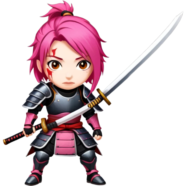 Battle-Ready Samurai emoji