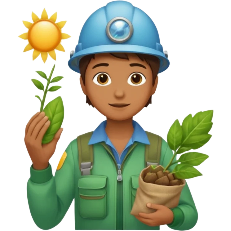 Sunbeam + seed pouch,Sky Gardener. emoji