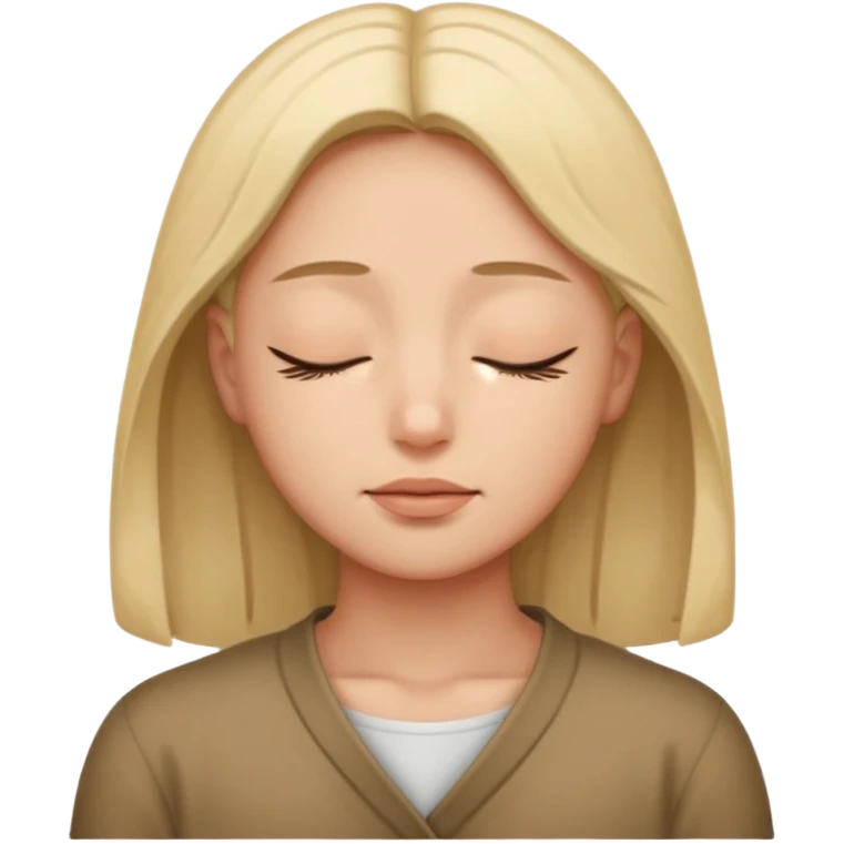 with eyes closed emoji