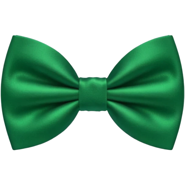 green bow tie emoji