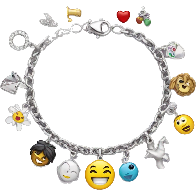Charm bracelet emoji