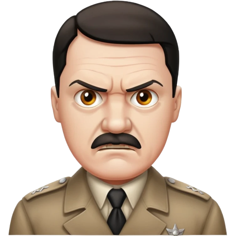 Angry hitler  emoji