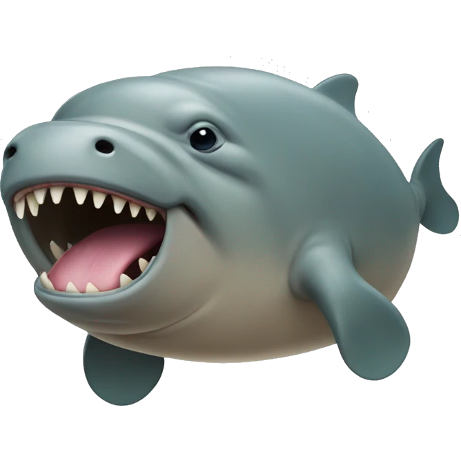 Mad dugong emoji