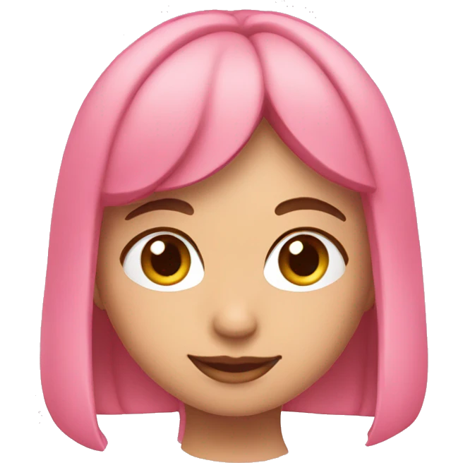 Conejito rosa emoji