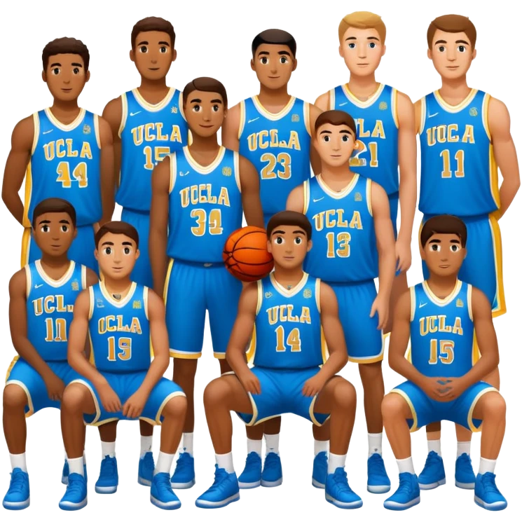 UCLA basketball emoji