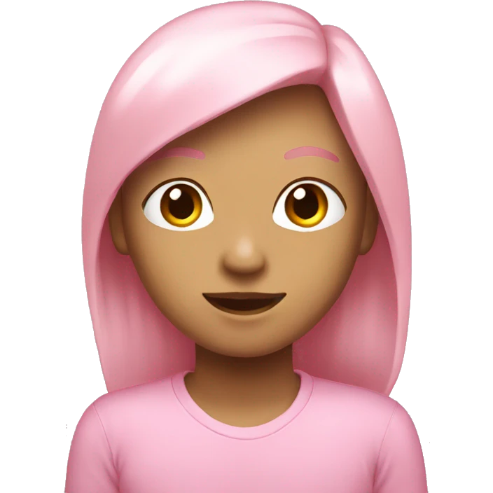 Light pink emoji