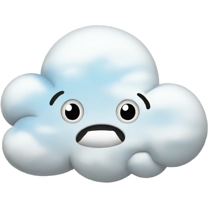 cloud emoji