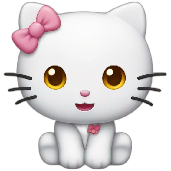 Hello kitty emoji