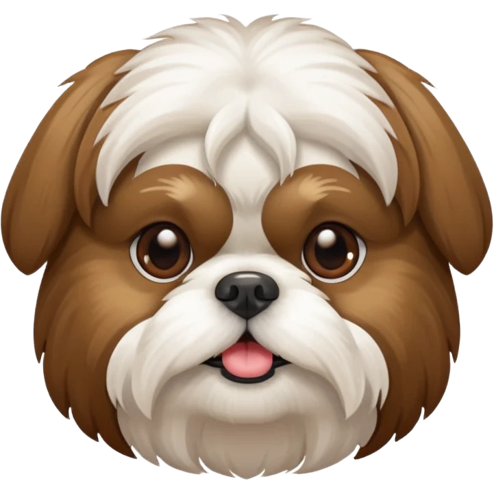 Shithzu dog  emoji