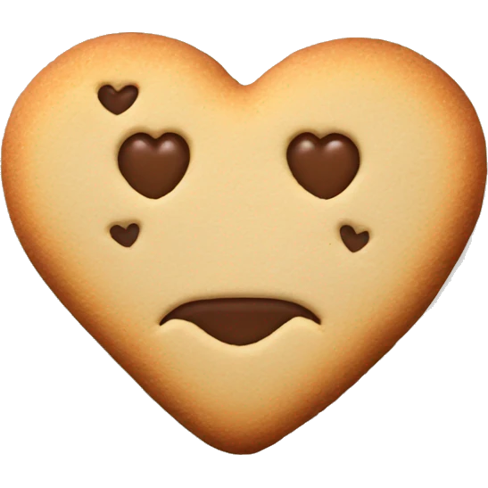 heart cookie emoji