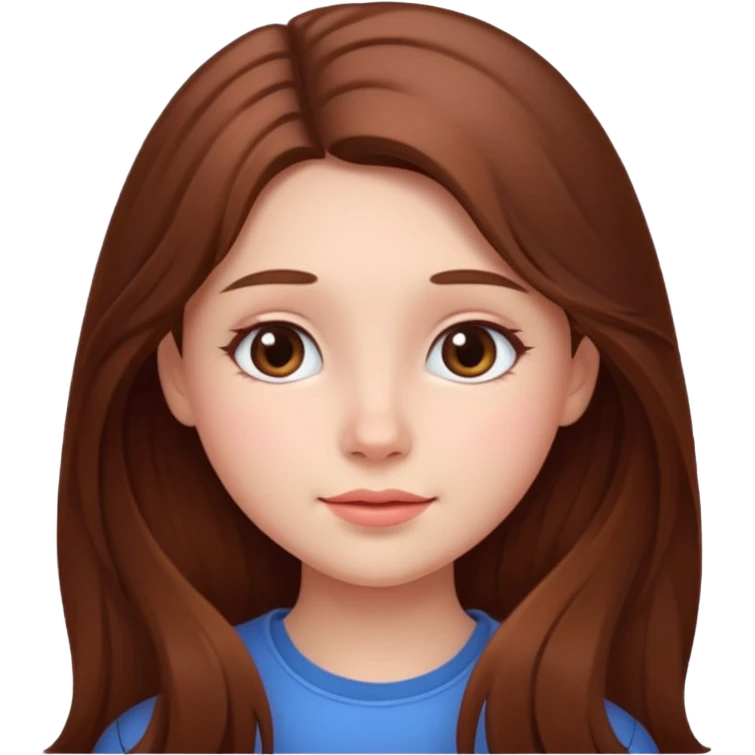 Sexy girl big breasts Being cute emoji