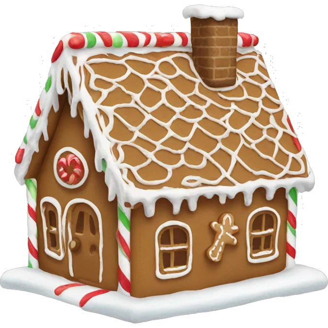 gingerbread house  emoji