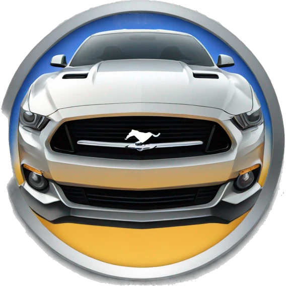 Ford mustang logo emoji