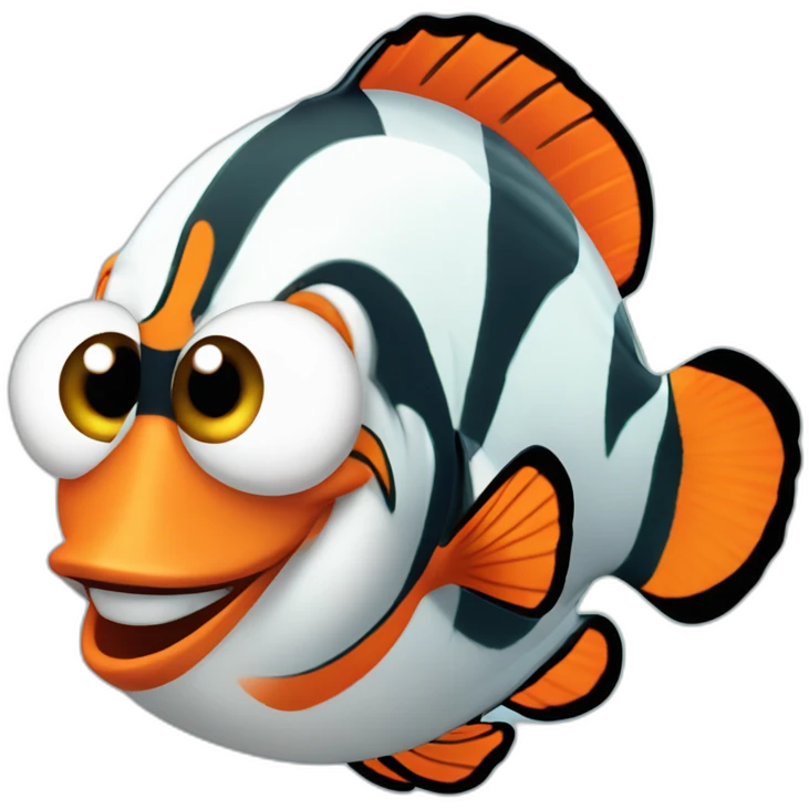 Nemo poisson clown emoji