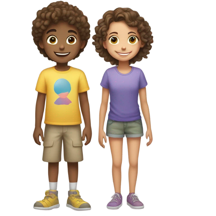 son and his duaghter emoji