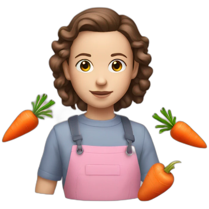 Millie bobby brown wallace carrot emoji