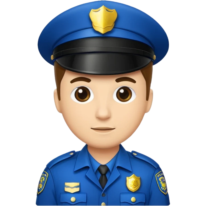 fancy police officer emoji