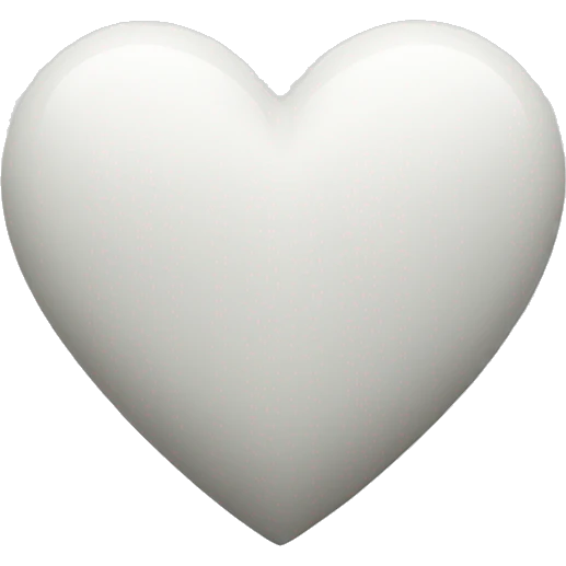 white heart with star emoji