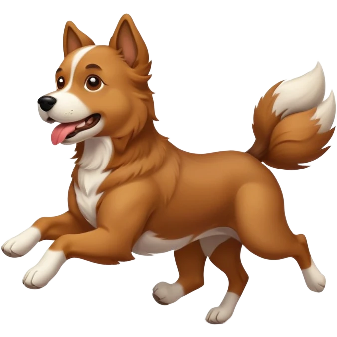Perro corriendo  emoji