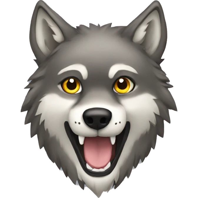 Wolf emoji