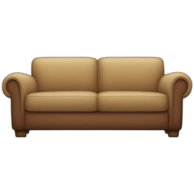 Double-decker couch emoji