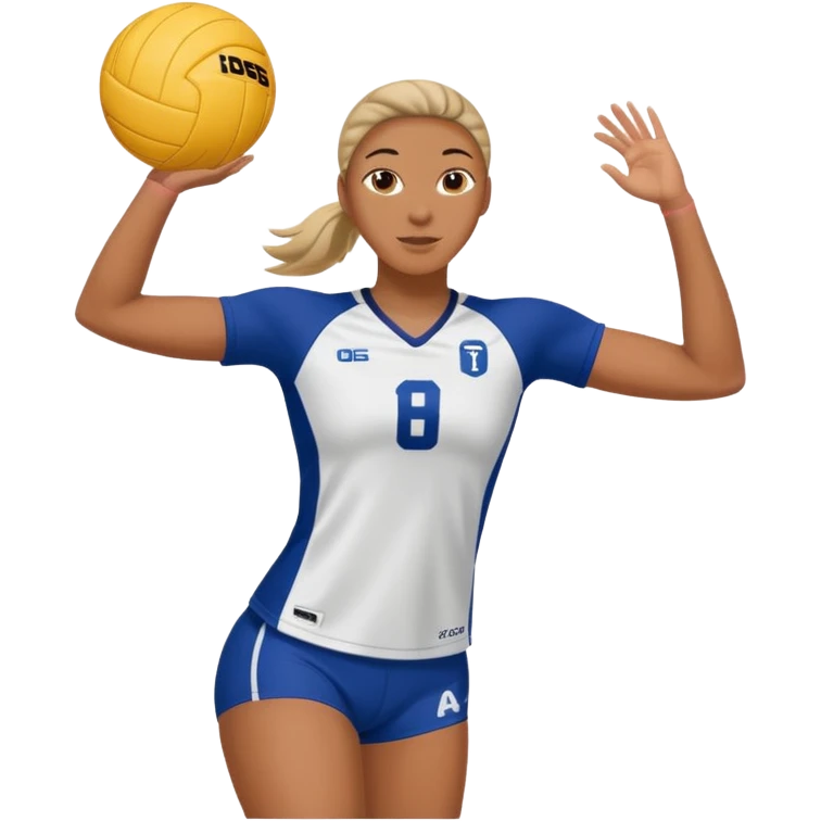 Volleyball player Nicki Thompson emoji
