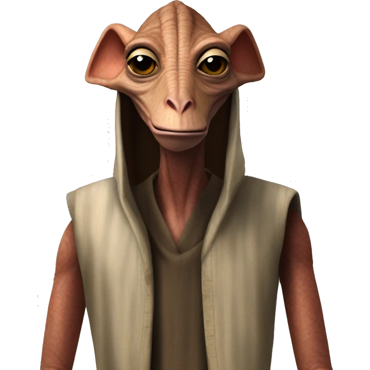 Jar Jar Binks turning up in the club emoji
