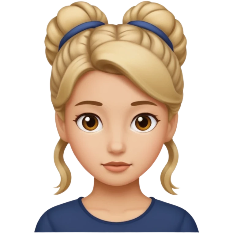 girl with hairup emoji