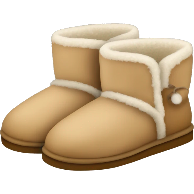 Tasman ugg slippers emoji