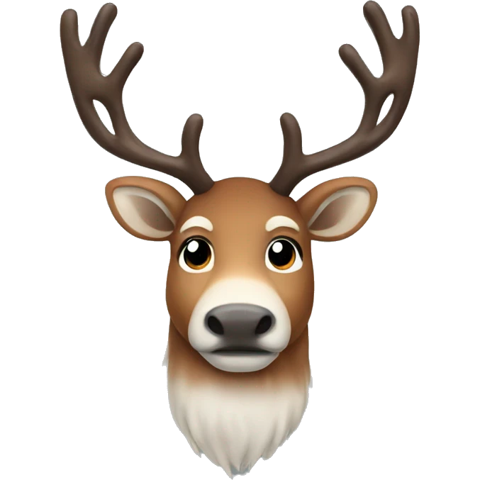 Reindeer emoji