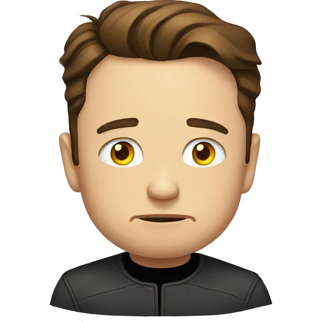 sad elon musk emoji