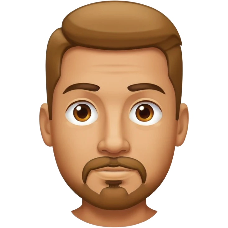 But dude with goatee emoji