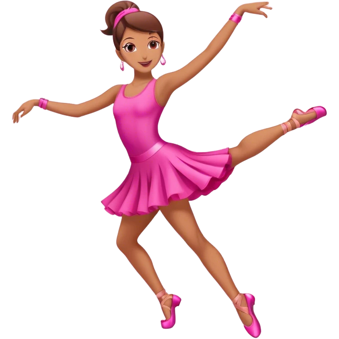 Dance pink with PRODANCE name emoji