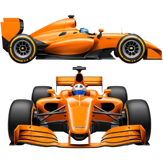Formula 1 mclarende emoji