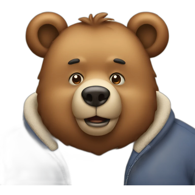 fat bear emoji