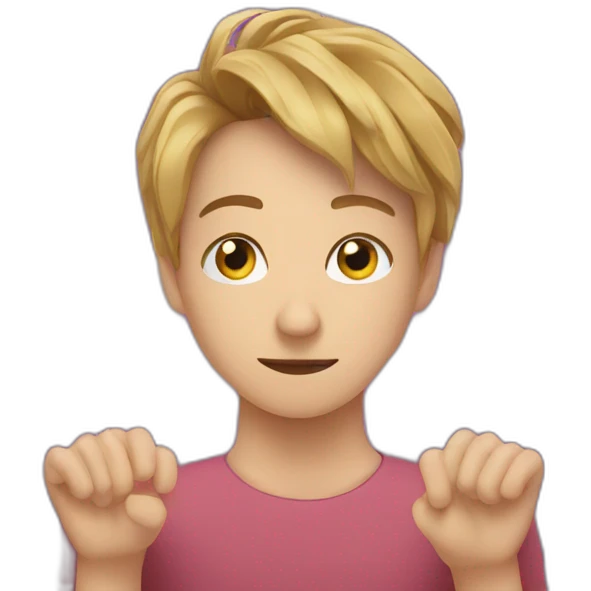someone stuck in spider web emoji
