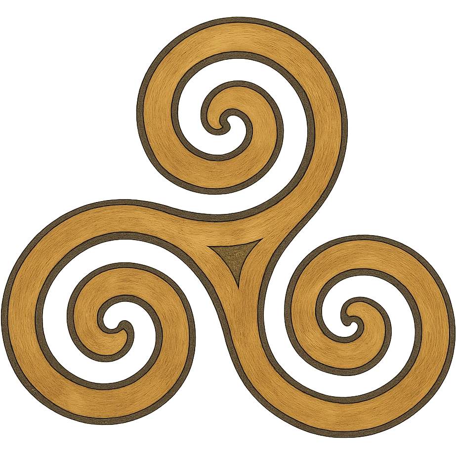 Celtic Triskele Spiral emoji