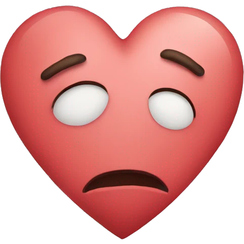 sad heart emoji