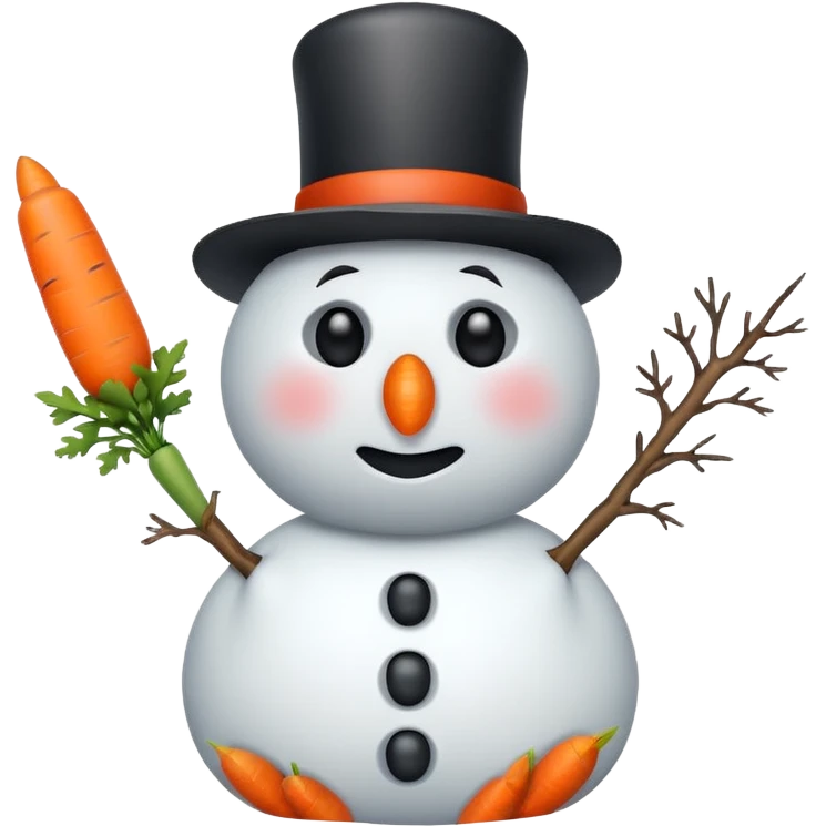 angry snowman emoji