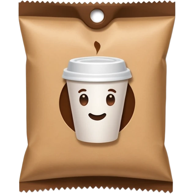 coffee sachet emoji