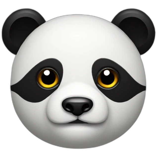 pixel panda emoji