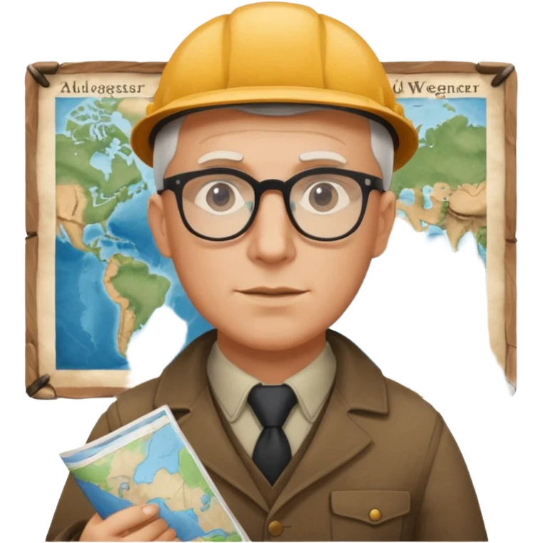 the geologist alfred wegener emoji