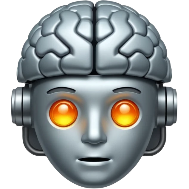 big ai brain for ai agent imoji' emoji
