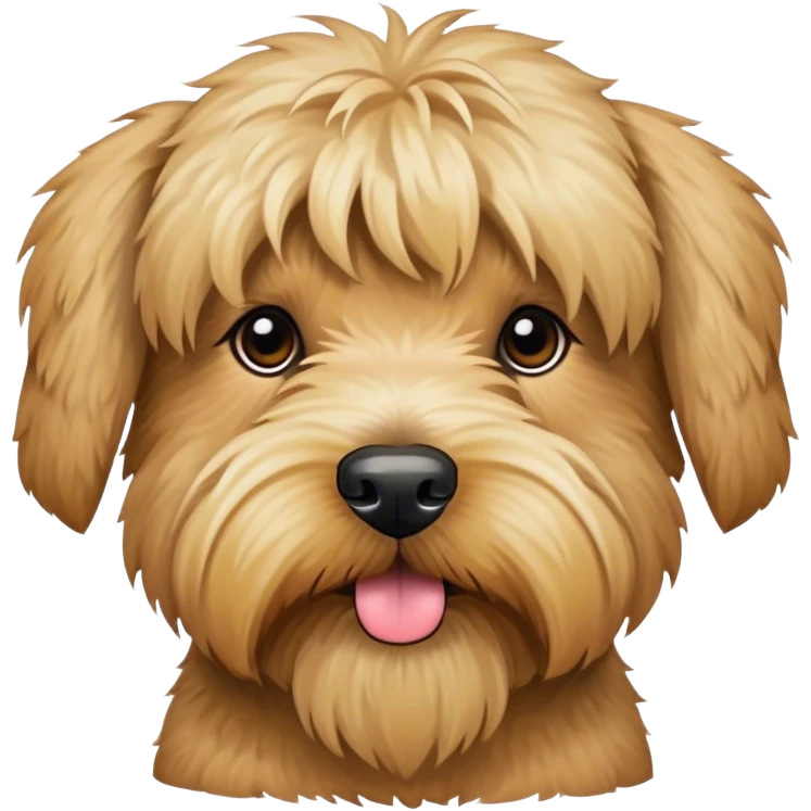 irish soft coated wheaten terrier emoji