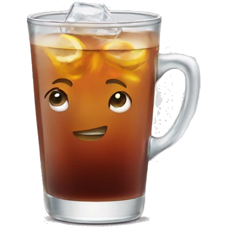 Ice tea  emoji